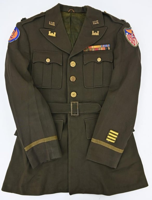 US WW2 Class A Officer Service Dress 'Cavalry'