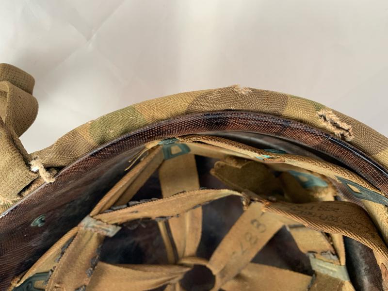 Named US M1 Front Seam Fixed Bale Helmet -Firestone-