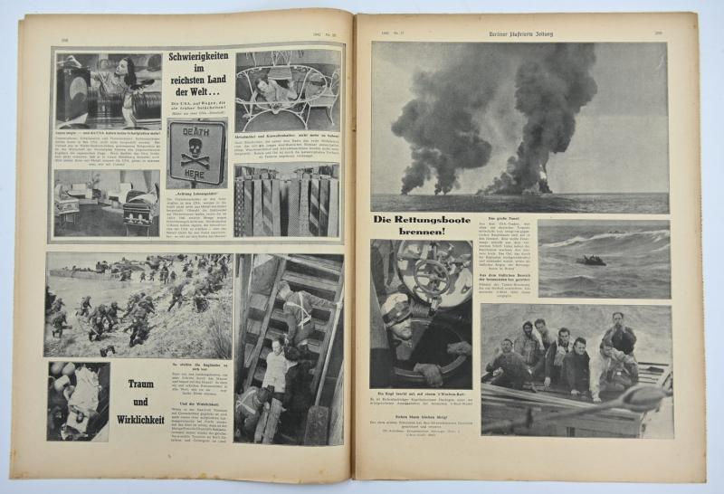 German Berliner Illustrierte Zeitung Newspaper 1942