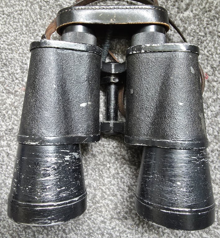 Standard larger type Kriegsmarine 7x50 Binoculars (Doppelfernrohr).