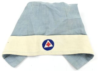 US WW2 Civil Defense Nurse Headband