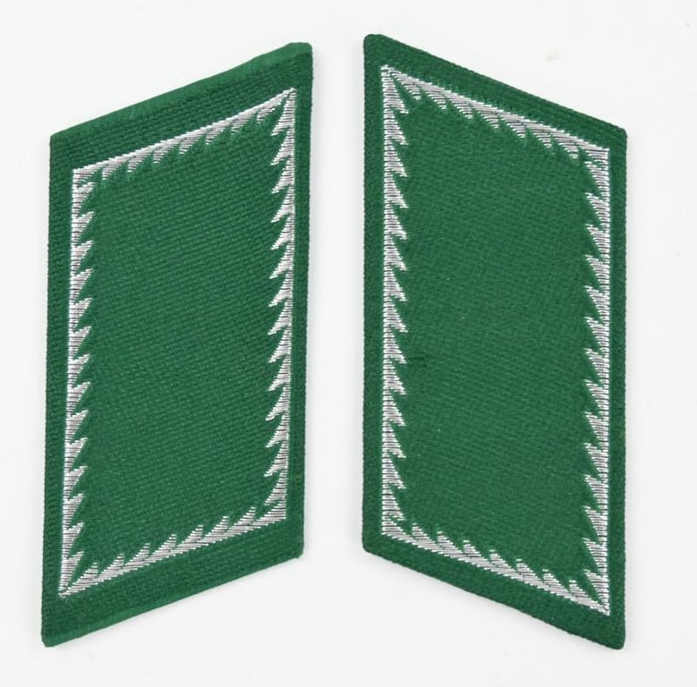 German Third Reich Zoll Customs Officer Collar Tab Set