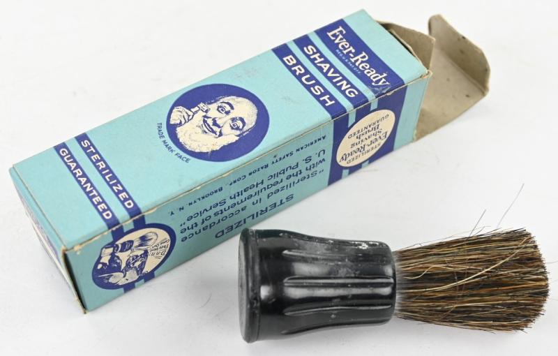 US WW2 Shaving Brush Ever-Ready