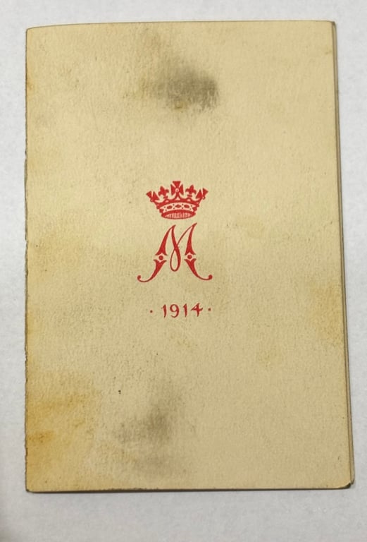 Casualty Princess Mary Gift Box- 9th Lancashire Fusiliers