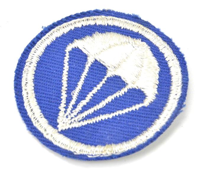 US WW2 EM Side Cap Badge 'John E. Greer' 502nd PIR 101st AB