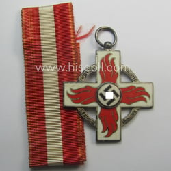 Attractive, 'Feuerwehr-Ehrenzeichen der II. Stufe' that comes together...