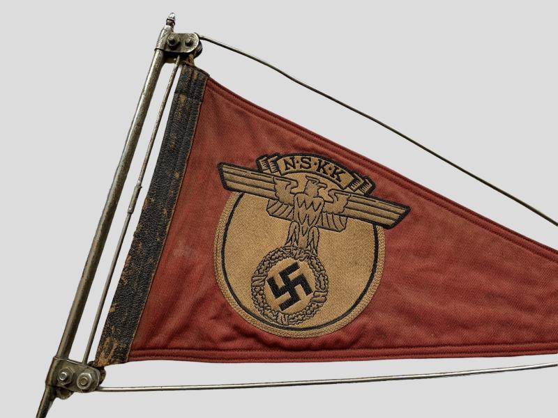 NSKK Vehicle Pennant with Frame