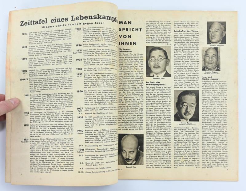 German Third Reich Magazine 'Die Woche' 1941