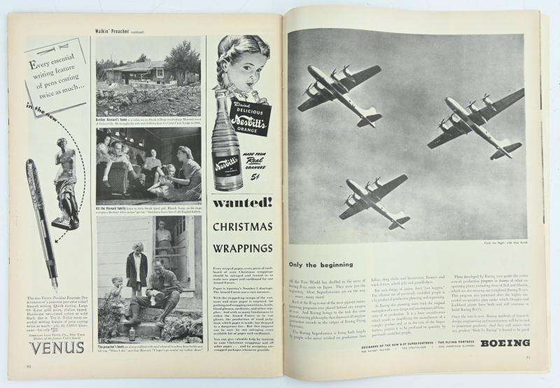 US WW2 Life Magazine 25 December 1944