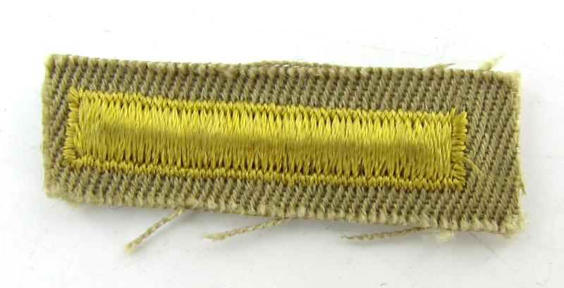 1x US WWII Overseas Service Bar on Khaki, 6 months