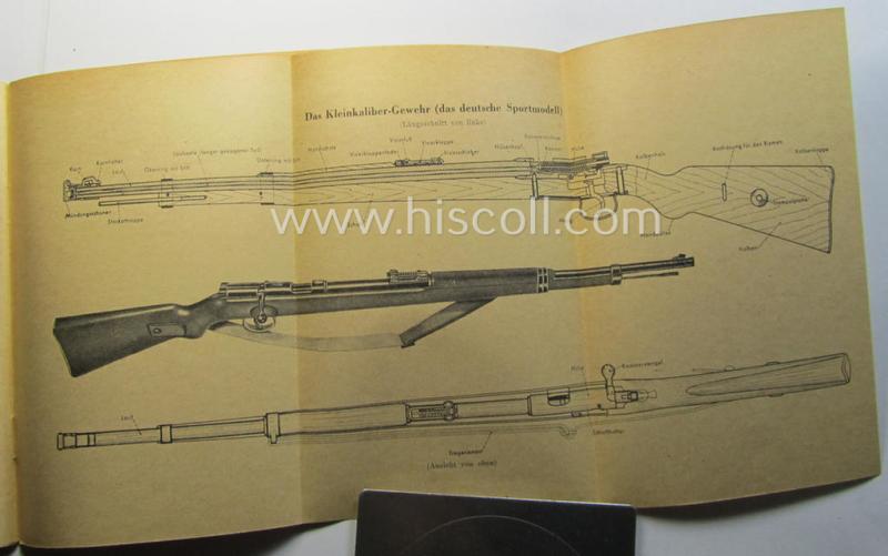 WH-related instruction-booklet entitled: 'Das Kleinkaliber-Schiessen'