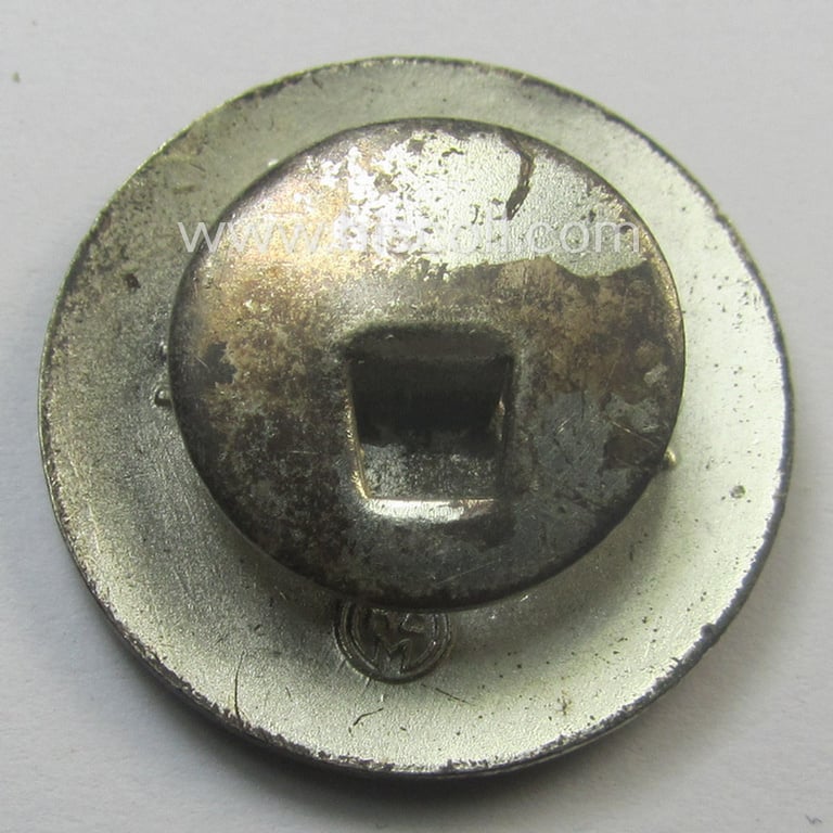 'N.S.D.A.P.'-membership-pin- ie. party-badge (or: 'Parteiabzeichen') showing the makers'-designation: 'RzM' and/or: 'M1/170' (= 'B.H. Mayers Kunstprägeanstalt')