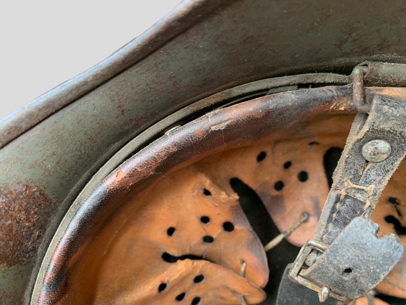 WH (HEER) M35 Winter Camouflage Helmet