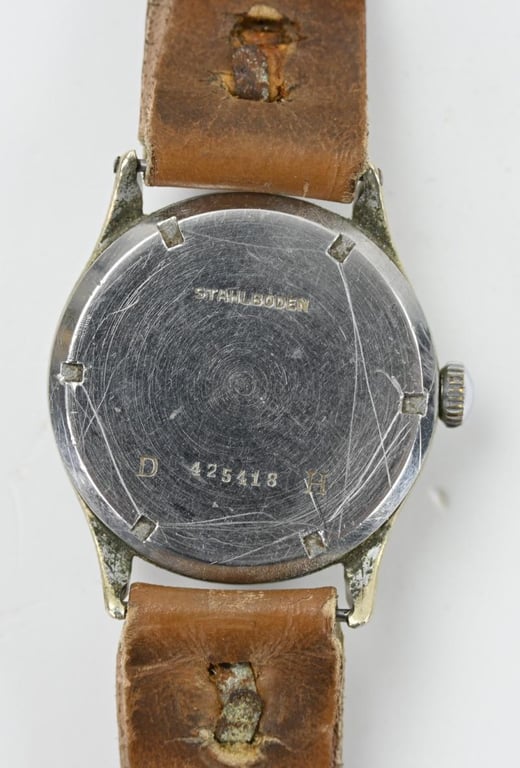 German WH Working Wrist Watch 'Record Watch Co.'