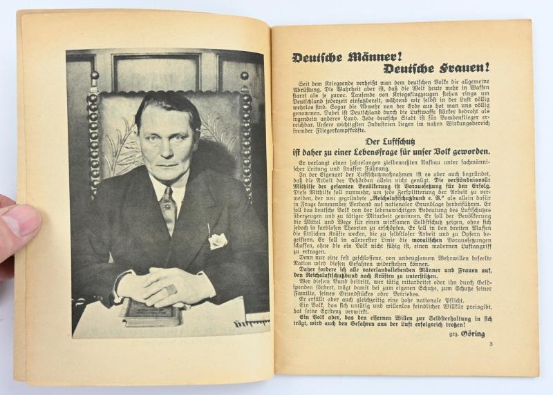 German LS Instruction Manual 'Selbstschutz im Luftschutz'