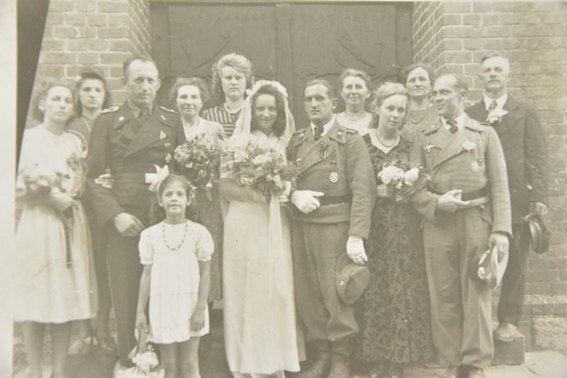 German WH Wedding Picture Panzerjager