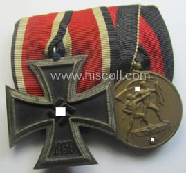 WH (Heeres o. KM etc.) medal-bar (ie.: 'Orden-...