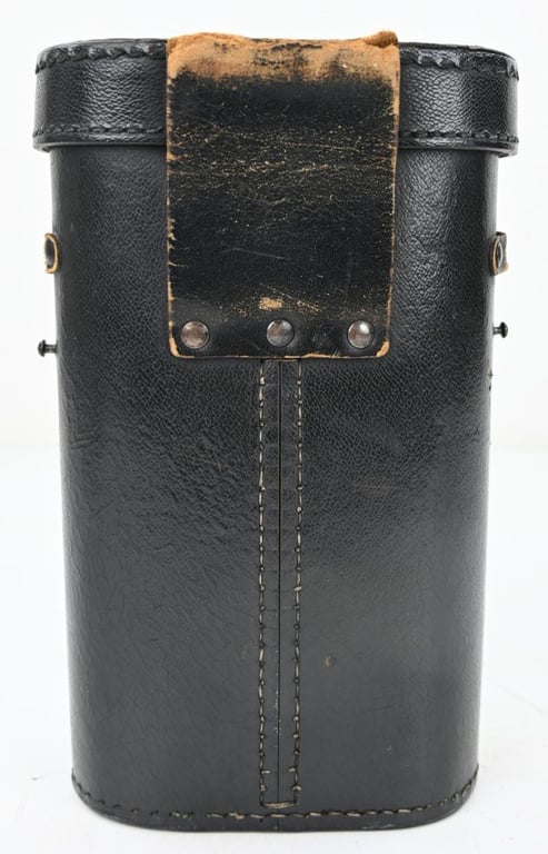 German WH 7x56 Panzer Binocular in Presstoff Case 1945