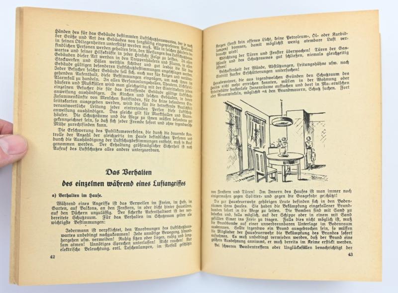 German LS Instruction Manual 'Selbstschutz im Luftschutz'