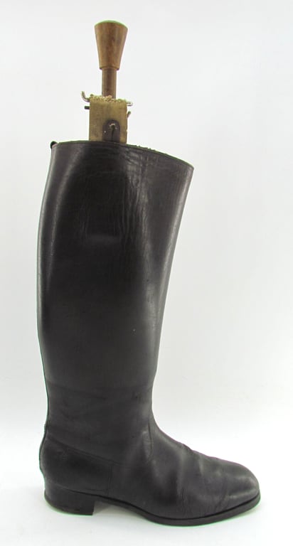 German Officers Boots  with Shoe Lasts