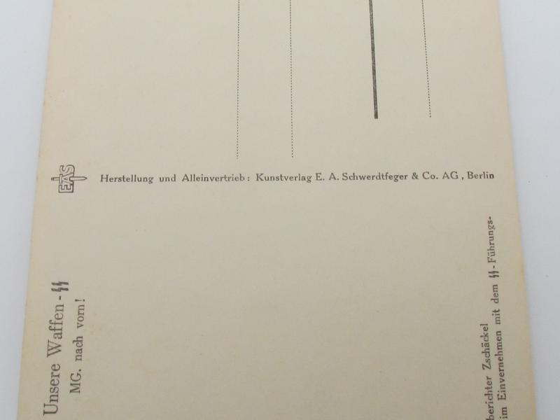 Postcard : Unsere Waffen-SS
