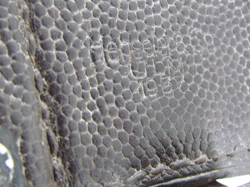 Chocalate Brown Luftwaffe K98 Ammunition Pouch...LBA Marked