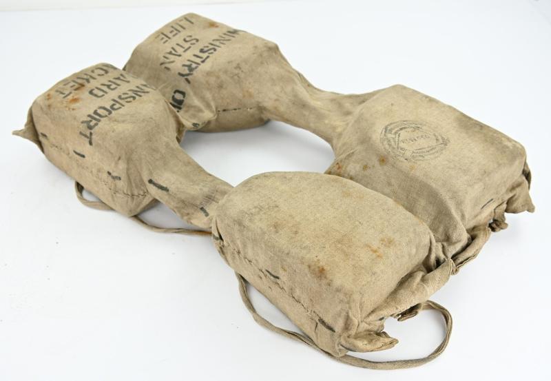 British WW2 Navy Life Jacket 'Ministry of Transport'