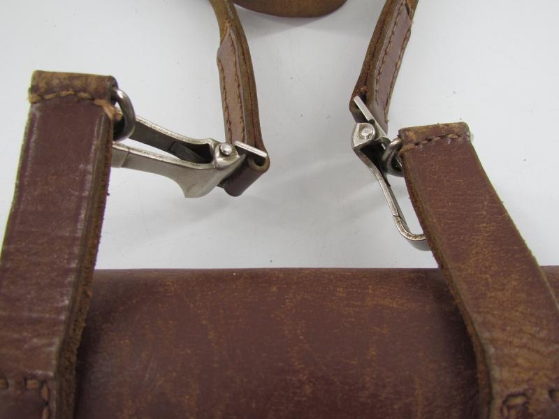 Luftwaffe Map Case With Maker Marked And LBA Stamp