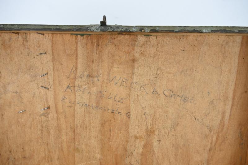 German WW2 POW Suitcase 'Konstantin Weck'