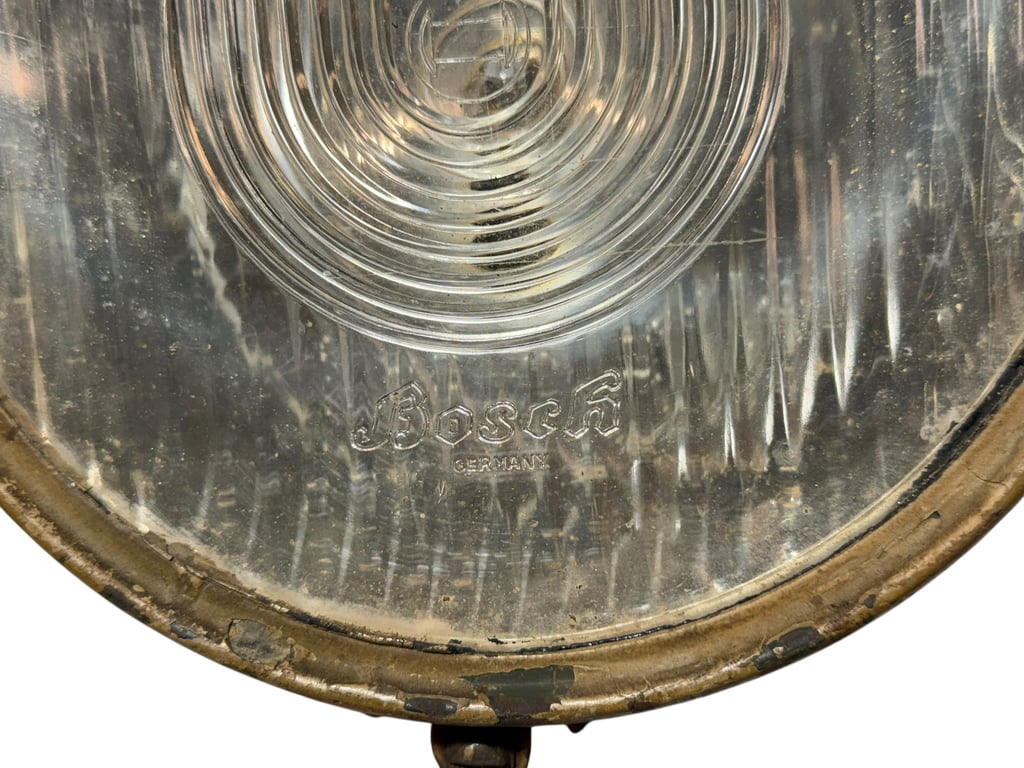 German WWII Camouflaged Headlight