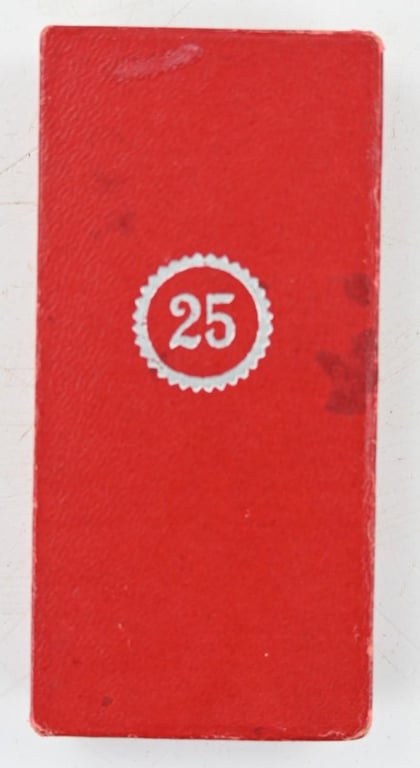 German 25 Years Faithful Service Medal in box