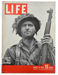 US WW2 Life Magazine August 1944 'Kelso C....