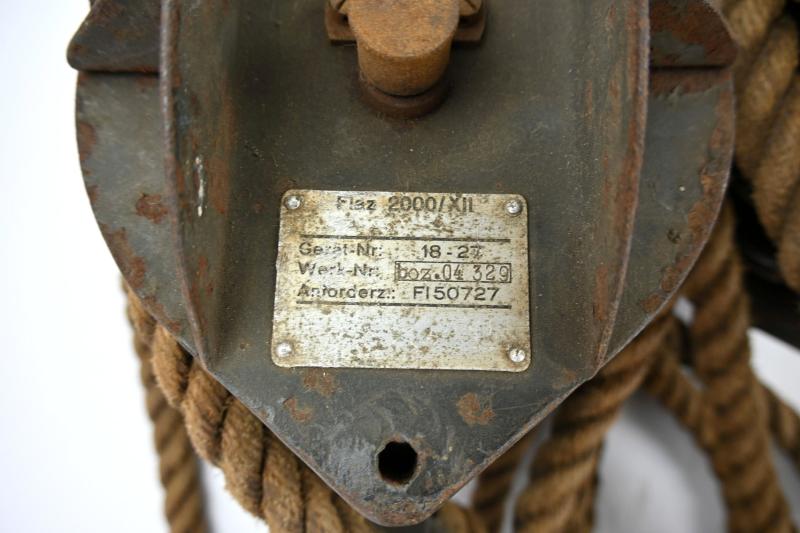 German LW Hoisting Gear Set