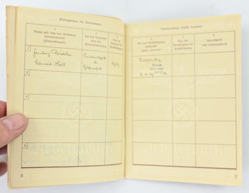 German Third Reich Workerspass