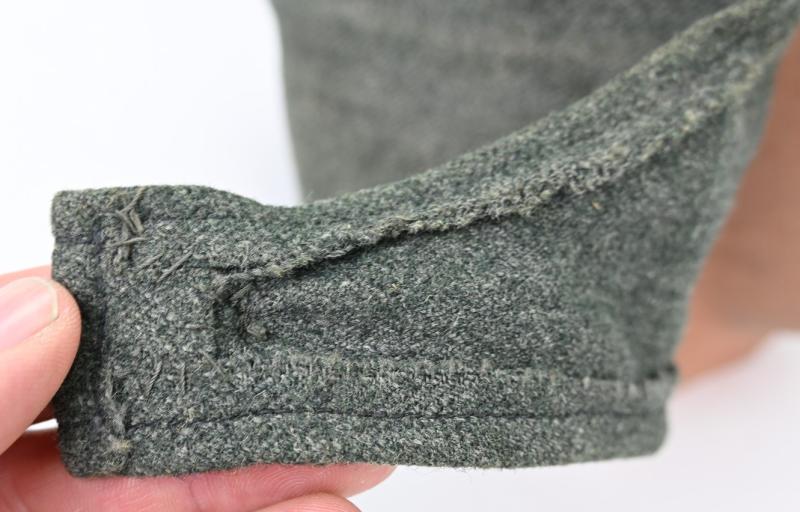 German WH/SS Single Button Fieldcap