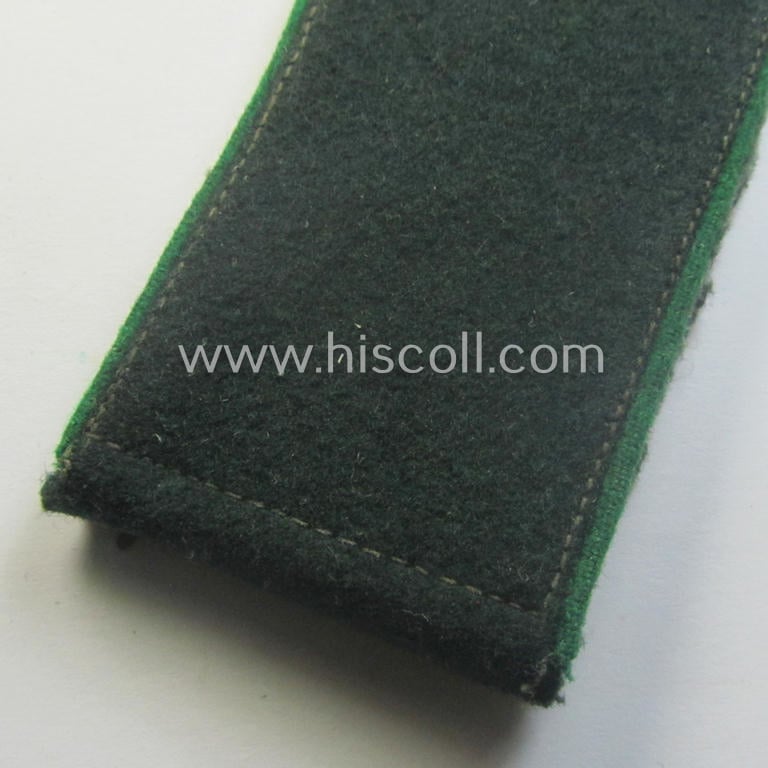 Single, WH (Heeres) EM-type (ie. 'M40'-pattern- and/or 'rounded-styled') neatly 'cyphered' shoulderstrap as was intended for usage by a: 'Soldat eines Gebirgsjäger-Rgts.'