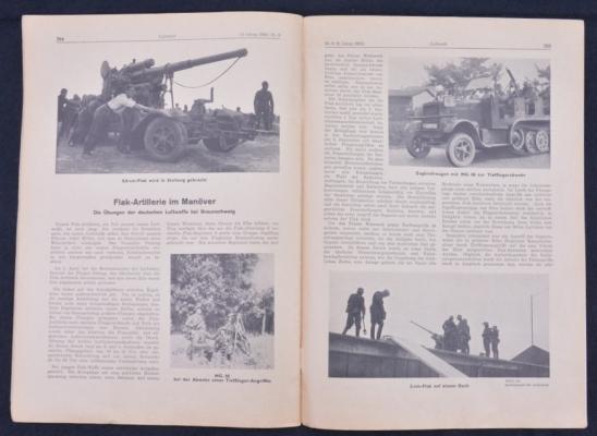 German LW Magazine 'Deutsche Luftwacht'  September 1935