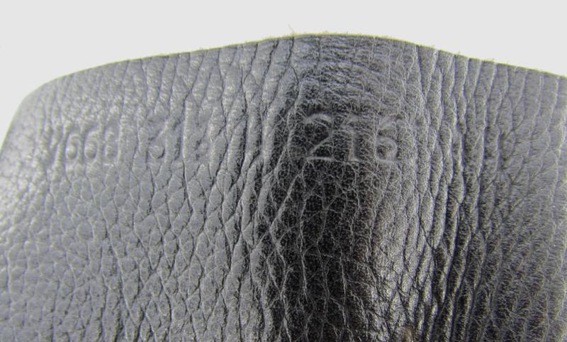 2nd Model Fallschirmjäger Jumpboots in Black Leather