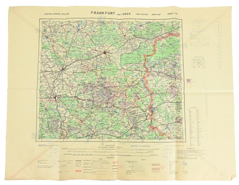 German WH /Allied RoadMap Newcastle /Frankfurt