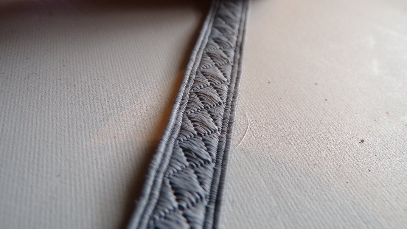 German Army Subdued NCO Collar & Shoulder Board Tresse