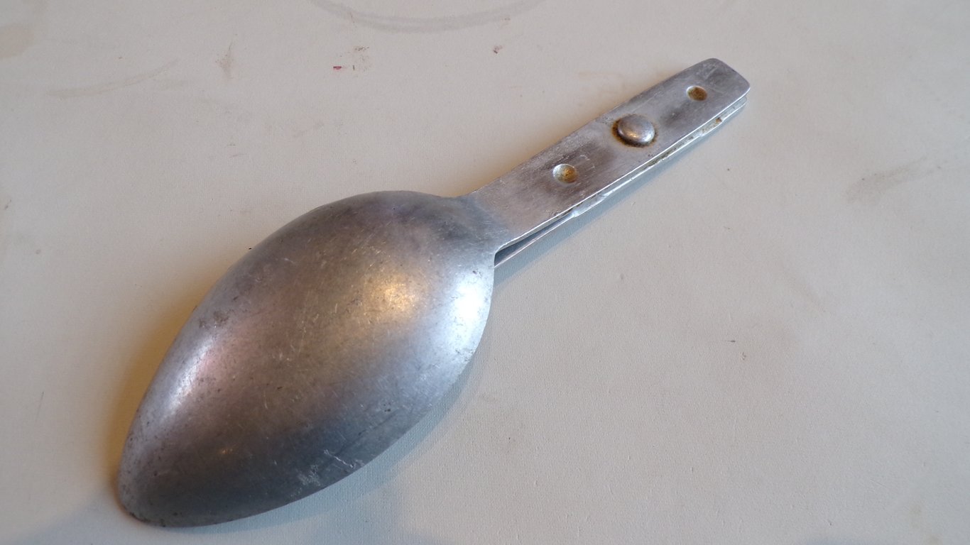 Wehrmacht Alu Folding Spork (Goffel) VDNS40