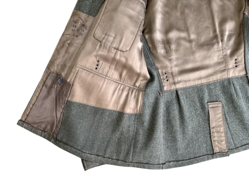 Wehrmacht ‘Gebirgsjäger’ officer M36 Feldbluse for Hauptmann