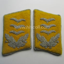 Pair of WH (LW) officers'-type collar-patches (ie. 'Kragenspiegel')...