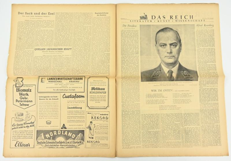 German Newspaper “Das Reich” 10 January 1943