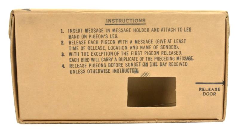 US WW2 Pigeon PG-107/PB Container