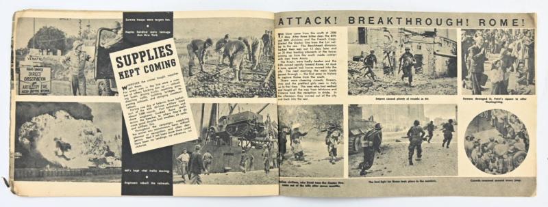 US WW2 Booklet 'Mission Accomplished'
