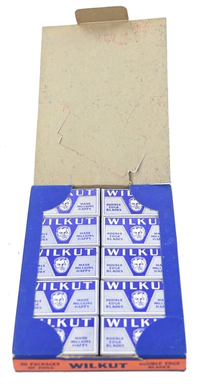 US WW2 Wilkut Razor Blades