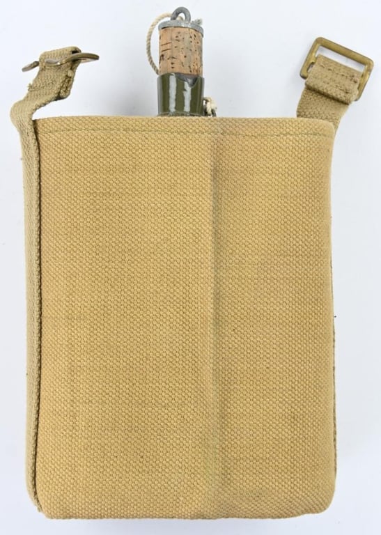 British WW2 Water Canteen with Cover