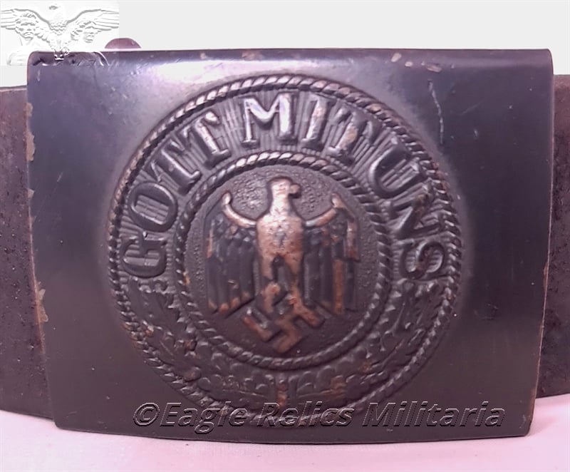 Interesting Army Buckle complete with Belt
