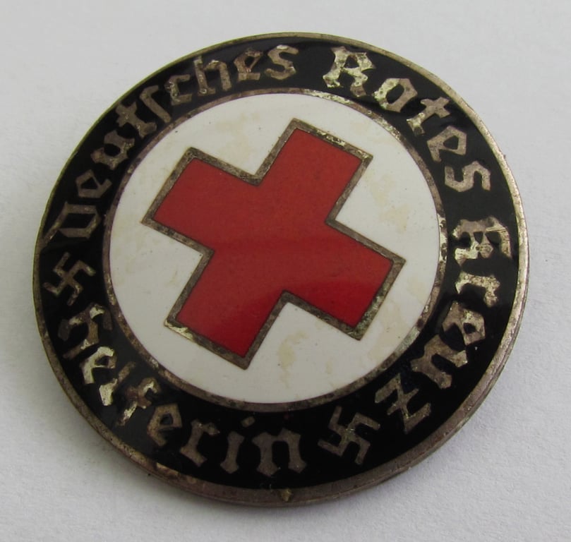 Deutsches Rotes Kreuz (DRK) Helferin Badge (ELM)